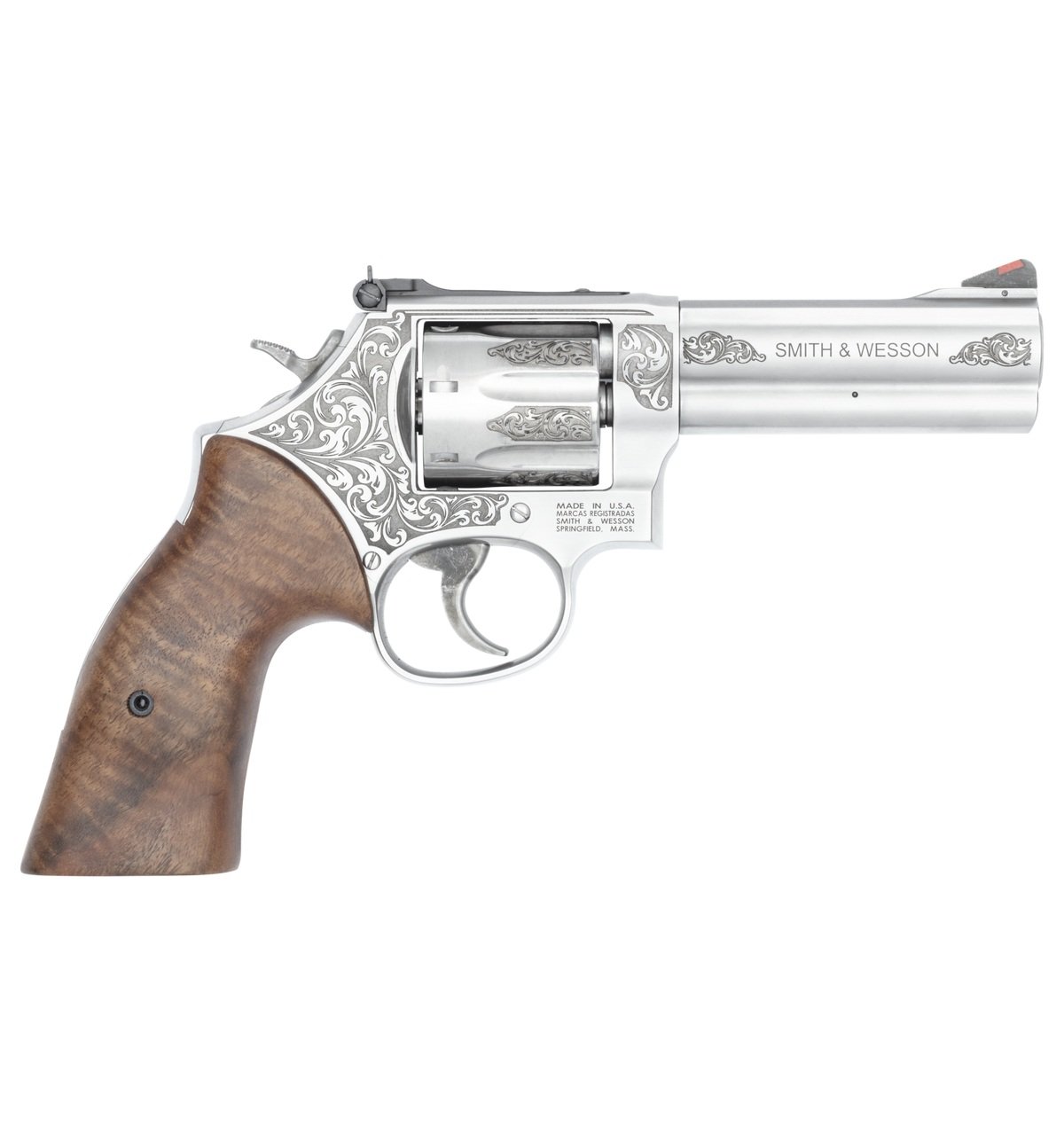 SMITH AND WESSON 686 PLUS 357MAG 4" SS 7RD ENG