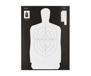 ACTION TGT B34 BLK/WHT SILHO 100PK