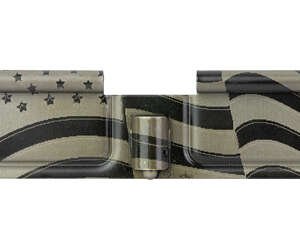 Alternative view of BAD DUST COVER WAVING AMERICAN FLAG