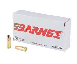BARNES DEFENSE 9MM 124GR 50/500
