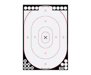 B/C SHT-N-C WHITE/BLK SLHOUT 5-12X18
