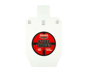 B/C 1/3 IPSC SILHOUETTE TARGET WHT