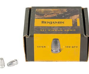 BENJAMIN .357CAL 147GR FLAT PNT PLLT