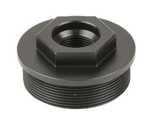CMMG ZEROED HUB MNT DT 1/2X28 BLK