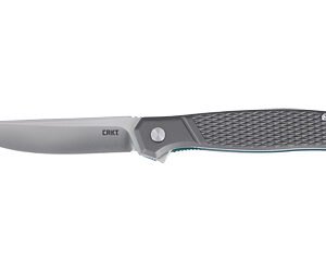 CRKT SCAR 3.30" PLAIN EDGE GRAY