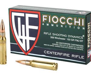 FIOCCHI 308WIN 150GR FMJBT 20/200