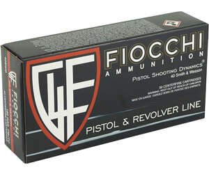 Alternative view of FIOCCHI 40SW 180GR FMJ 50/1000