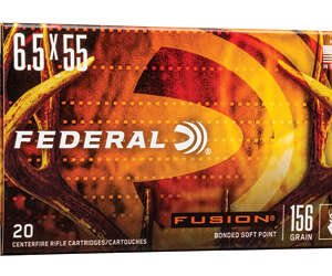 FUSION 6.5X55 SWDSH 156GR SP 20/200