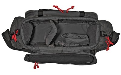 GGG RANGE BAG BLACK W/RED ZIPPER PUL - Image 4