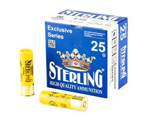 STERLING EXCLSV 20GA 2.75" #8 25/250
