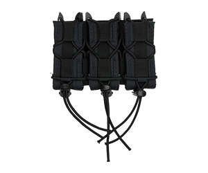 HSGI TRIPLE PISTOL TACO MOLLE BLK