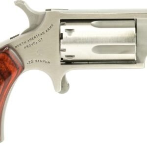 NORTH AMERICAN ARMS MINI 22MAG/22LR 1-1/8" SS PRTD
