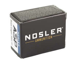 Alternative view of NOSLER ASP 9MM 115GR HG JHP 20/400