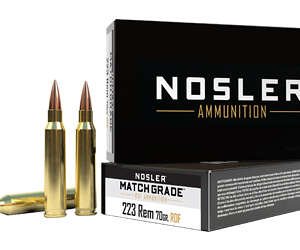 NOSLER RDF 223 REM 70GR HPBT 20/400
