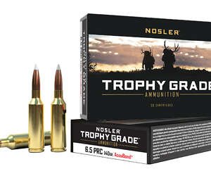 NOSLER TGA 6.5 PRC 140GR AB 20/200