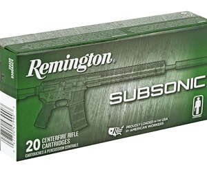 Alternative view of REM 300BLK 220GR SUBSONIC 20/200