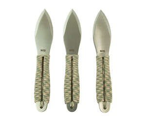 SOG FLING THRWNG KNVS 2.8" 3PK W/STH
