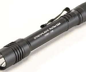 STRMLGHT PROTAC 2AA LED BLK W/HLSTR