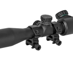 TRUGLO XTREME 4X32 MDOT IR RINGS BLK