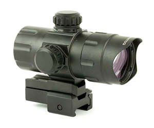 Alternative view of UTG 4.2" ITA T-DOT W/QD MOUNT RD/GRN