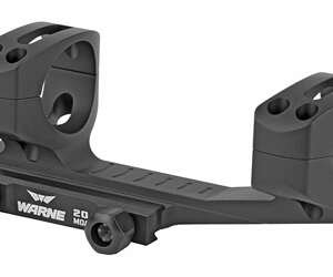 Alternative view of WARNE 20MOA EXTND SKELETON 30MM BLK