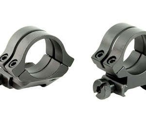 WEAVER QUAD LOCK RNGS 1" HI EXT MBLK