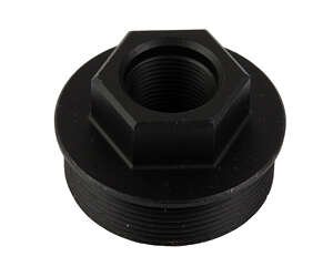 YHM 1/2"-28 CRBNE ADPTR SDWNR M2 BLK