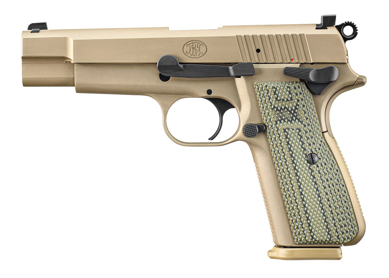 FN HIGH POWER 9MM FDE/OD 10+1 #