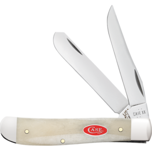CASE M TRAPR 31/2" 2BL NAT BONE