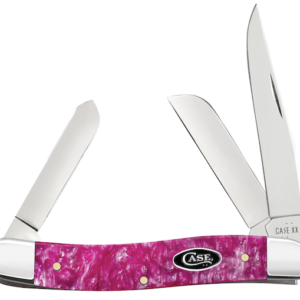 CASE M STKMN 3BL 31/4" PINK CRACKLE