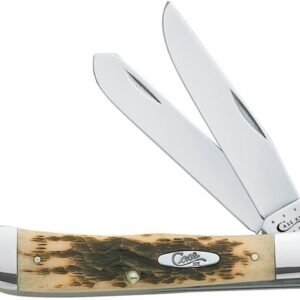 CASE TRAP 2BL 41/8" AMBER BONE CV