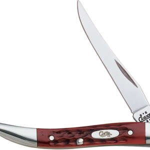 CASE S TX TPICK 1BL 3" RED BONE
