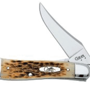 CASE RUSSLOCK 1BL 41/4" AMBER BONE