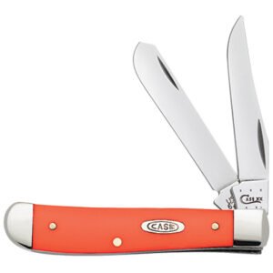 CASE M TRAPPER 2BL 31/2" ORANGE