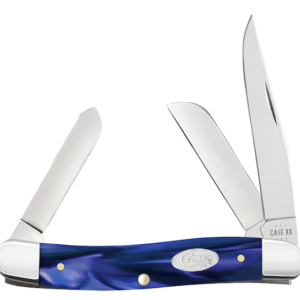 CASE M STKMN 31/4" 3BL BLUE PRL