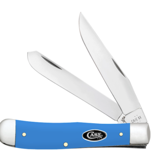CASE TRAPPER 2BL 41/8" LT BLUE SYN