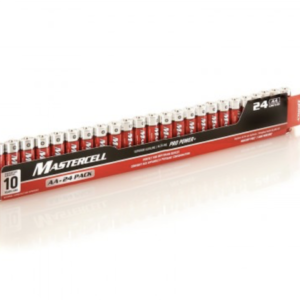 MASTERCELL ALKALINE AA 24 BATTERIES