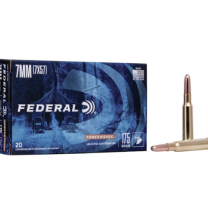 FED 7MM MAUSER 175GR PWR SHK SP 20B