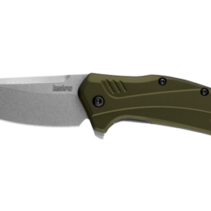 KERSHAW LINK OLIVE ALUMINUM 3.25"