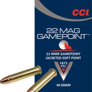 CCI 22MAG GAMEPOINT 40G 50BX