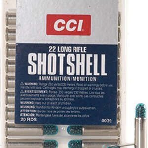 CCI 22LR SHOTSHELL 20BX 10BX/CTN