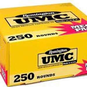 REM UMC 40 S&W 180GR MC 250/BX
