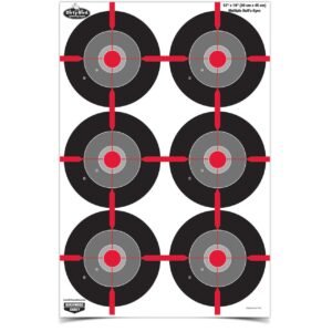 Birchwood Casey Dirty Bird 12"x18" Splatter Target Multiple Bull's Eye 100/ct