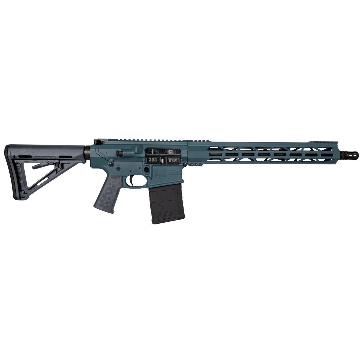 Diamondback DB10 Carbon Series Rifle .308 Win 20rd Magazine 16" Barrel 15" M-LOK Rail Jesse James Civil Defense Blue
