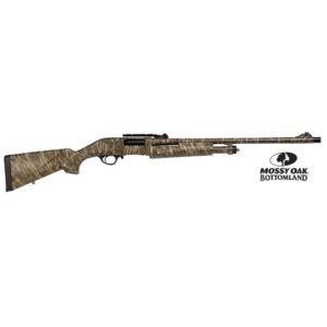 Escort Field Hunter Turkey Pump Shotgun 12ga 3" Chamber 4rd Capacity 24" Barrel Mossy Oak Bottomland Stock