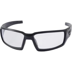 Howard Leight UVEX Hypershock Shooting Glasses Black with Clear Lens