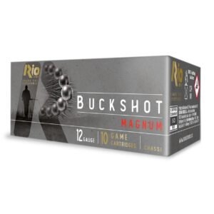 Rio Royal Buck 15P 3'' Magnum Buck Shotshells 12ga 3" 15plts 1200 fps #00 10/ct