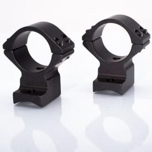 Talley Lightweight Alloy Scope Mount Combo 1" Remington 700-721-722-725-40X Med LA 20MOA Black