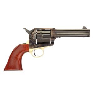 Taylors & Company Ranch Hand Handgun .357 Mag/.38 Spl 6rd Capacity 4.75" Blued Barrel Case Hardened Wood Grip