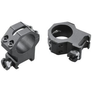 Weaver 4-Hole Skeleton Aluminum Scope Rings 1" X-High Matte